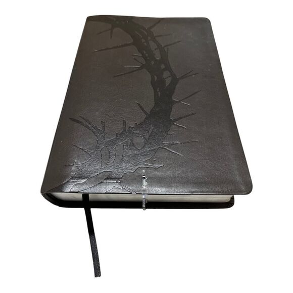 Holy Bible New King James Version Holman Black Leather Bound Impression Book - Picture 1 of 5